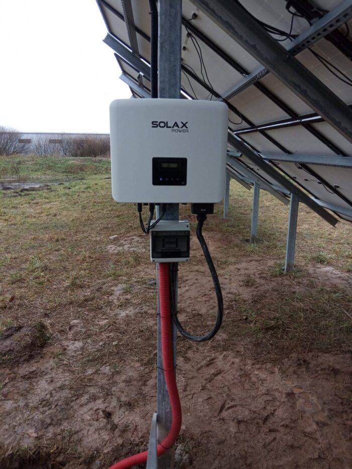 Solax inverteris saulės elektrinė