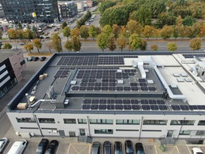 100 kw saulės elektrinė
